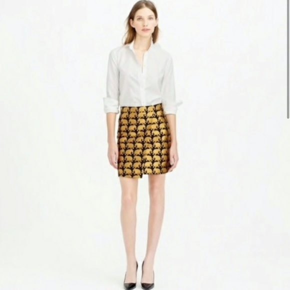 J. Crew Dresses & Skirts - J. Crew Elephant Mini Skirt